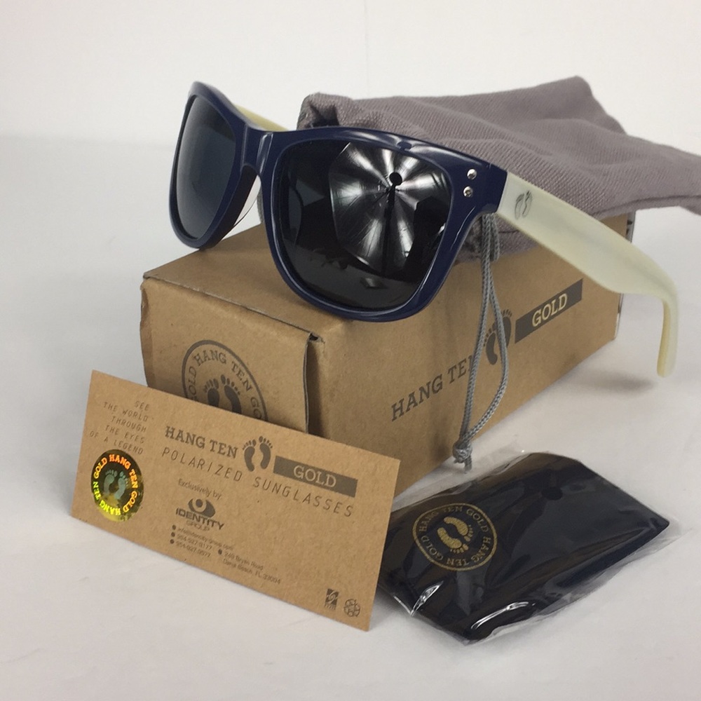 Hang Ten Gold Eyewear Polarized Sunglasses